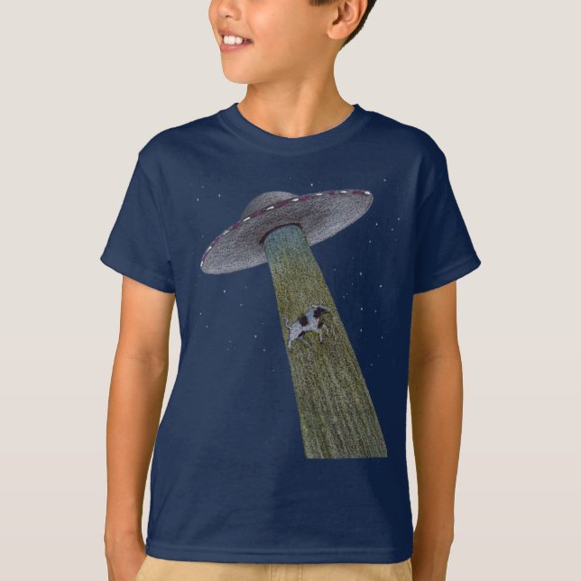 Alien Abduction T-Shirt (Front)