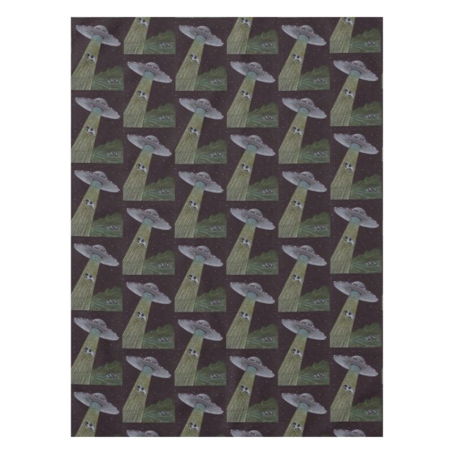 Alien Abduction Tablecloth (Front)
