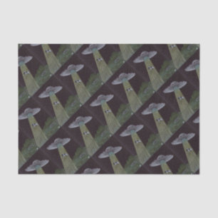 Alien Abduction Tissue Paper