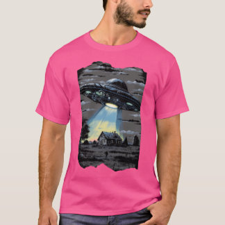 Alien Abduction Ufo Flying Saucer T-Shirt