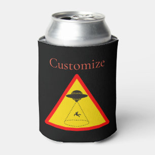 Alien Abduction UFO Thunder_Cove Can Cooler