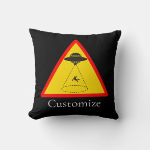Alien Abduction UFO Thunder_Cove Cushion