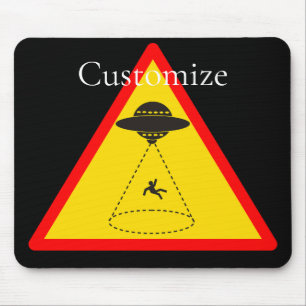 Alien Abduction UFO Thunder_Cove Mouse Mat