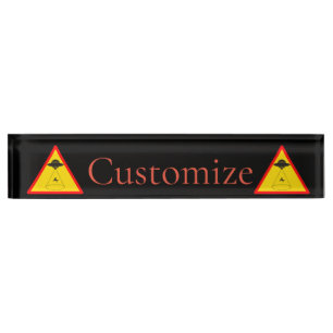 Alien Abduction UFO Thunder_Cove Nameplate