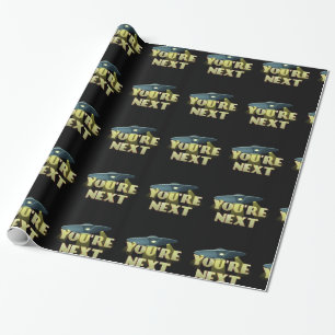 Alien Abduction, You Are Next Wrapping Paper