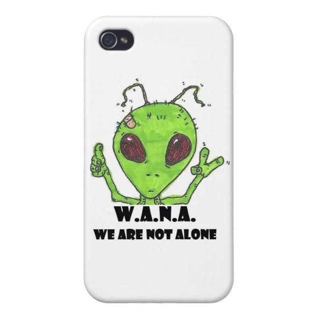 Alien Acronym iPhone Case (Back)
