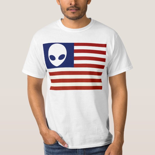 Alien American  T-shirt (Front)