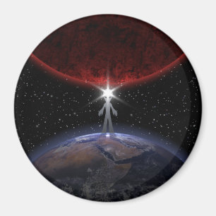 Alien Among The Planets Magnet