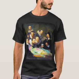 Alien Anatomy Lesson Creative Modern Painting Mens T-Shirt