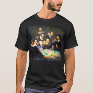 Alien Anatomy Lesson Stylish Modern Painting Mens T-Shirt