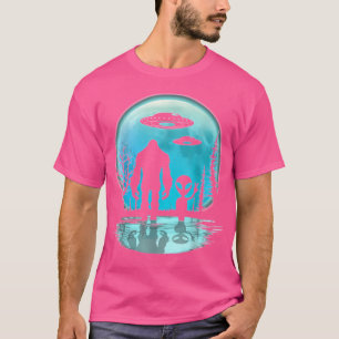 Alien And Bigfoot T-Shirt