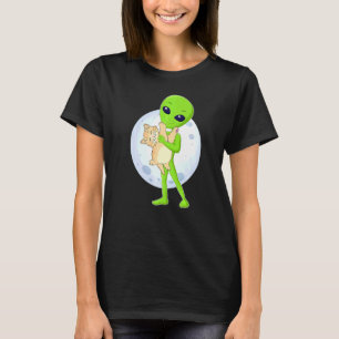 Alien And The Cat Ufo 51 Area Ive Always Believed T-Shirt