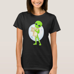 Alien And The Cat Ufo 51 Area Ive Always Believed T-Shirt