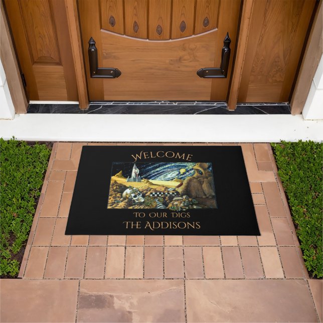 Alien Archaeology Personalised Doormat (Outdoor)