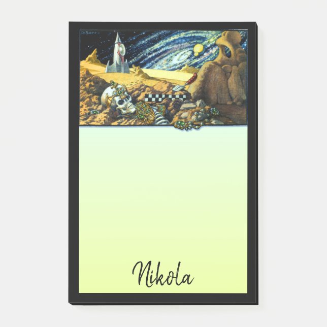 Alien Archaeology Post-it Notes (Front)