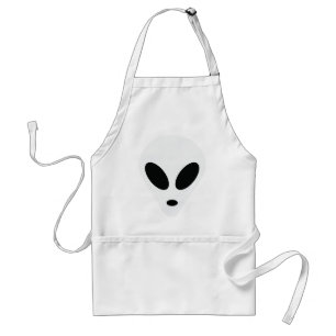 alien area 51 space monster standard apron