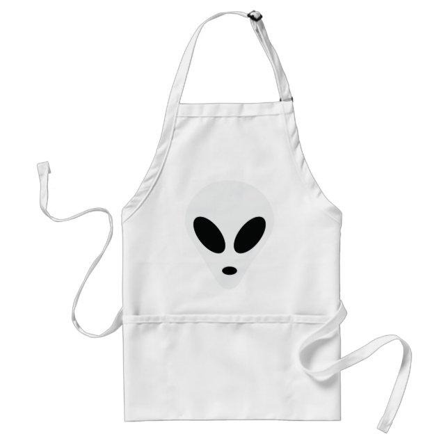 alien area 51 space monster standard apron (Front)