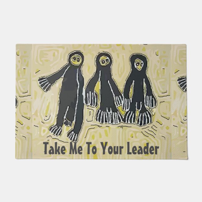 ALIEN ARRIVAL, EDIT TEXT, Rug (Front)