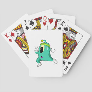 Alien as Runner Playing Cards