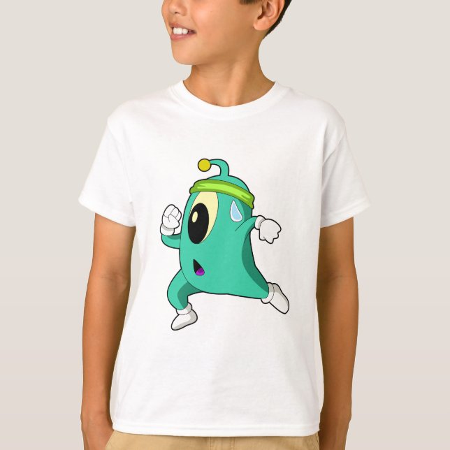 Alien as Runner T-Shirt (Front)