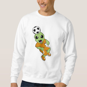Alien at Soccer Sports Sweatshirt