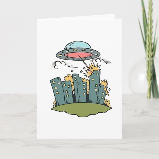 Alien Attack Card (Front)