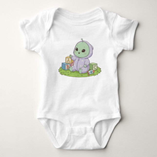 Alien Baby Bodysuit (Front)