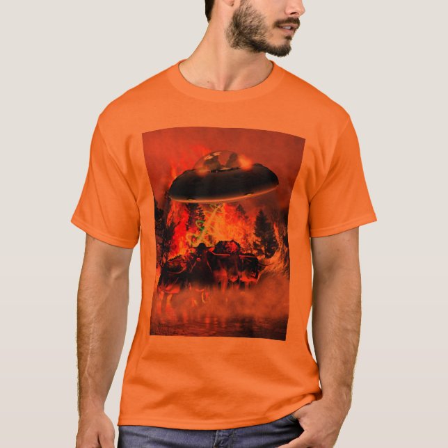 Alien BB-Q T-Shirt (Front)