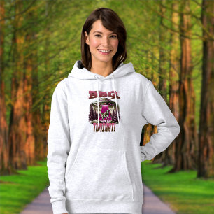 Alien BBQ Cow Abduction Joke Hoodie