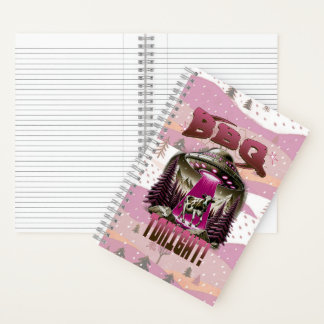 Alien BBQ Cow Abduction Joke Notebook