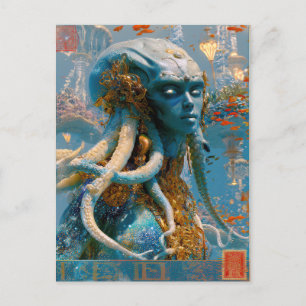 Alien Beauty - Octavia Postcard
