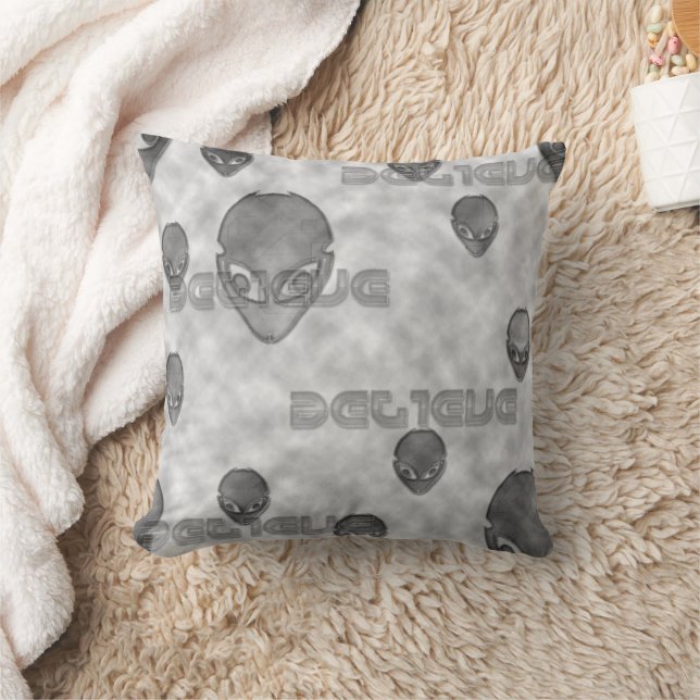Alien Believe Cushion (Blanket)