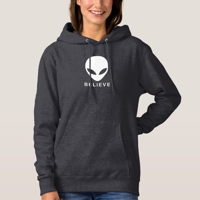 Alien Believe Hoodie (Front)