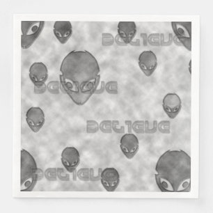 Alien Believe Napkin
