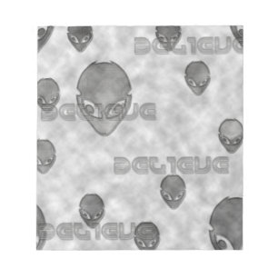 Alien Believe Notepad