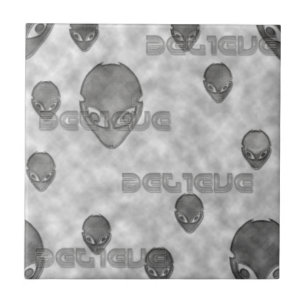 Alien Believe Tile