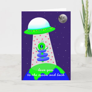Alien Birthday card new by Jo Images
