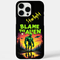 Alien Blamed Under Mystical Sunset