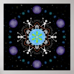 Alien Buddies Poster