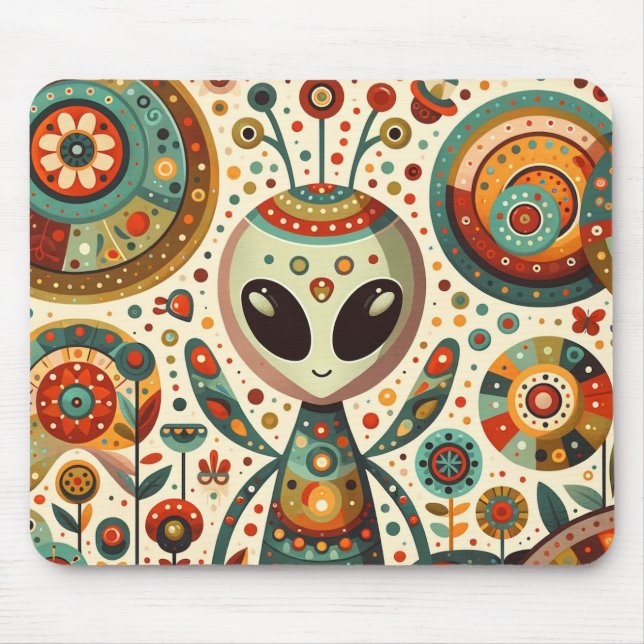 Alien Bug Mousepad (Front)
