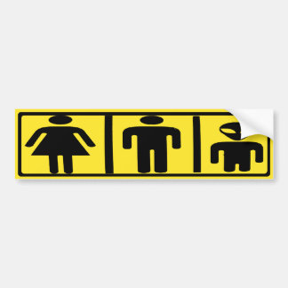 alien bumper sticker