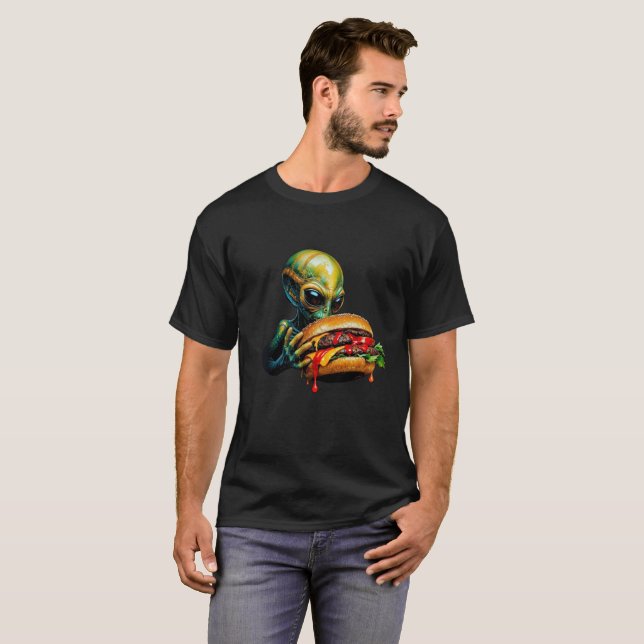 ALIEN BURGER T-Shirt (Front Full)
