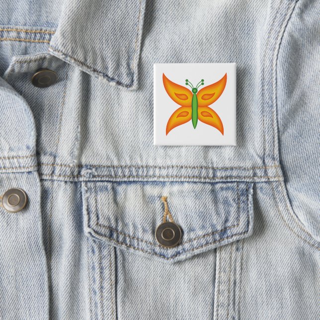 Alien Butterfly Button (In Situ)