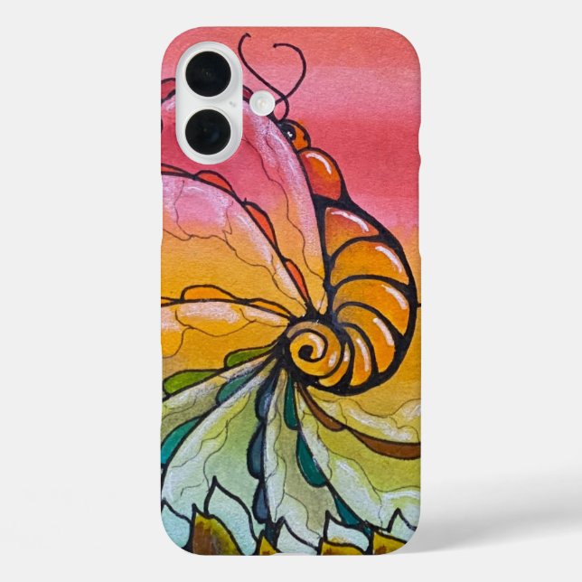 Alien Butterfly Case-Mate iPhone Case (Back)