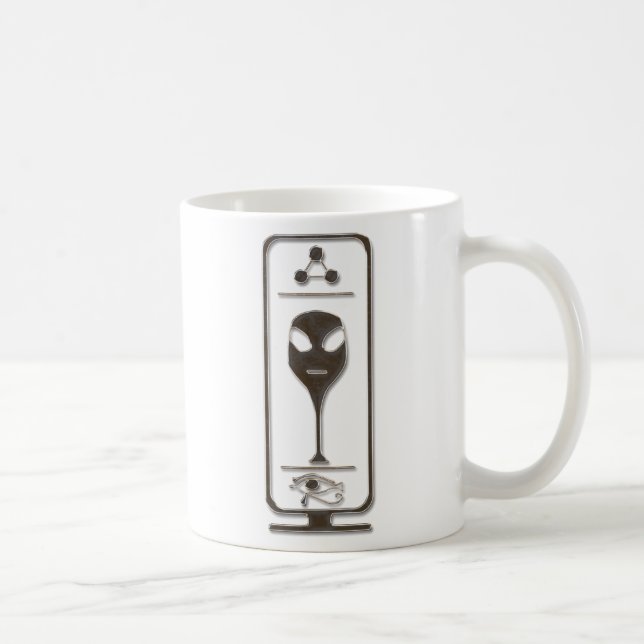 Alien Cartouche Mug (Right)