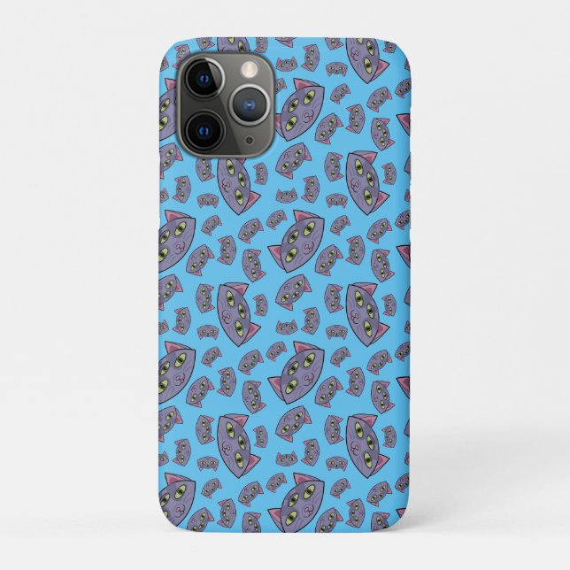 Alien Cat Pattern Case-Mate iPhone Case (Back)