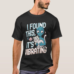 Alien Cat Pixel Retro SciFi Humour 1 T-Shirt