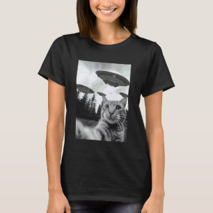 Alien Cat Selfie T-Shirt