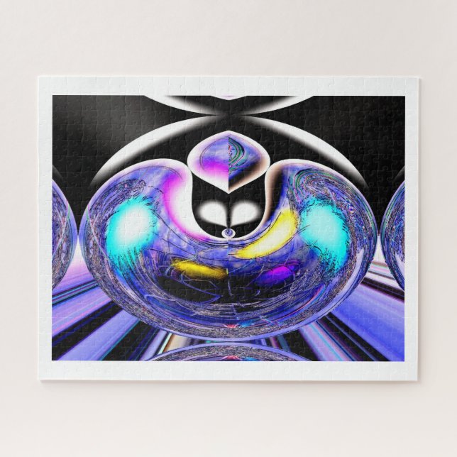 Alien celestial cat jigsaw puzzle (Horizontal)