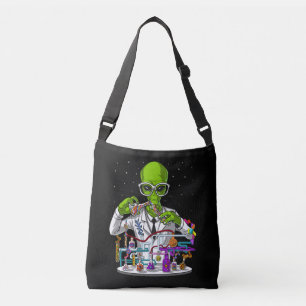 Alien Chemistry Teacher Crossbody Bag